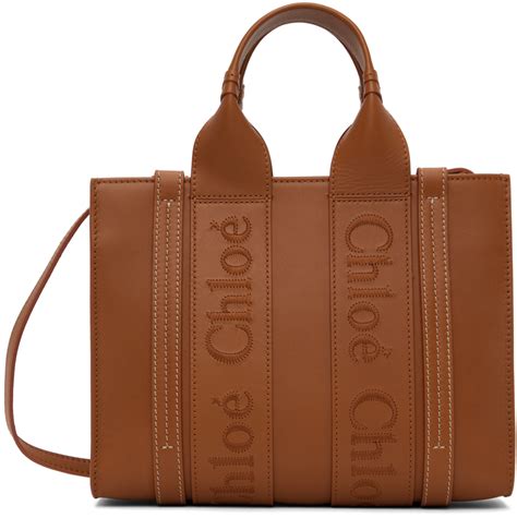 chloe woody tote sale